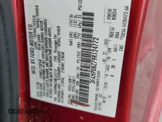 2009 Ford Fusion SEL with VIN 3FAHP08Z79R124772, listed as a Copart auction lot 42394105 with 218,772 mi miles and Salvage Title. Bid and sale history available at carsss.com. Image 12.