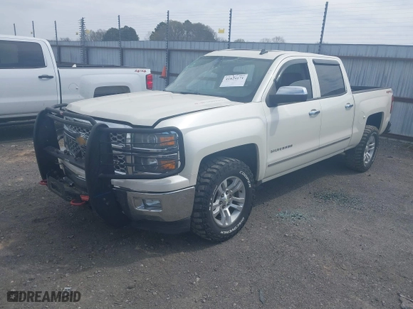 2014 Chevrolet Silverado 1500 LTZ with VIN 3GCUKSEC8EG287942, listed as a IAAI auction lot 41824171 with 205,607 mi miles. Bid and sale history available at carsss.com. Image 19.
