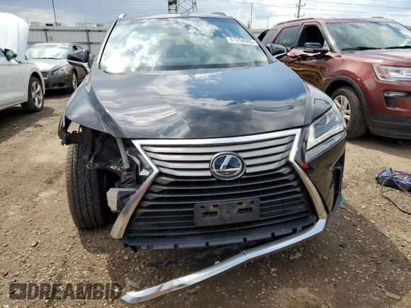 2017 Lexus RX 350 with VIN 2T2BZMCA3HC090428, listed as a Copart auction lot 61234685 with 83,933 mi miles and Salvage title. Bid and sale history available at DreamBid. Image 5.