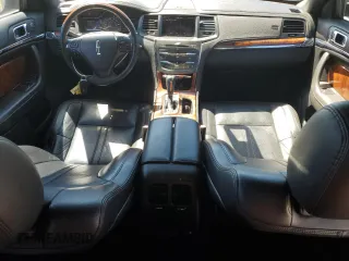 2013 Lincoln MKS EcoBoost with VIN 1LNHL9FT8DG603948, listed as a Copart auction lot 49908455 with 133,493 mi miles and Salvage title. Bid and sale history available at DreamBid. Image 8.