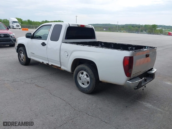 2005 Chevrolet Colorado LS ZQ8 with VIN 1GCCS196558110152, listed as a IAAI auction lot 42058390 with 264,742 mi miles. Bid and sale history available at carsss.com. Image 3.