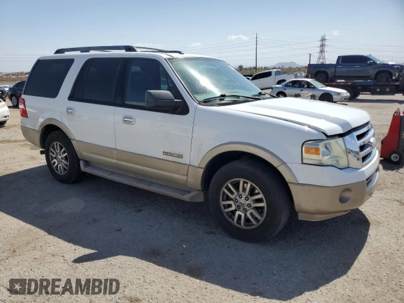 2007 Ford Expedition Eddie Bauer z VIN 1FMFU17557LA55621, wystawiony jako Copart lot #60856985 z przebiegiem 202 468 mil mil oraz Szkoda całkowita • Salvage title. Historia ofert i sprzedaży dostępna na DreamBid. Obrazek 4.