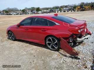 2018 Honda Accord Sedan Sport 1.5T with VIN 1HGCV1F39JA031427, listed as a Copart auction lot 50409625 with 84,442 mi miles and Salvage Title. Bid and sale history available at carsss.com. Image 2.