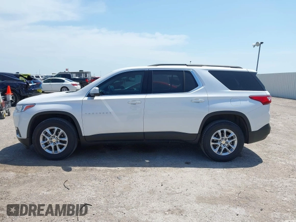2020 Chevrolet Traverse LT with VIN 1GNERHKW8LJ205695, listed as a IAAI auction lot 42018133 with 71,607 mi miles and . Bid and sale history available at DreamBid. Image 14.