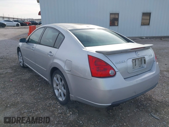 2007 Nissan Maxima 3.5 SE with VIN 1N4BA41E77C825488, listed as a IAAI auction lot 41850268 with 194,150 mi miles. Bid and sale history available at carsss.com. Image 3.