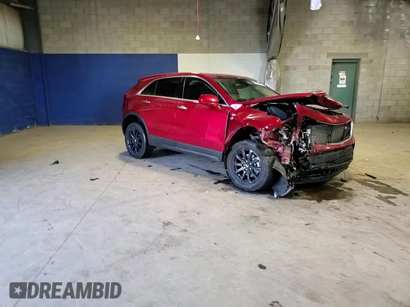 2021 Cadillac XT4 AWD Luxury with VIN 1GYFZBR44MF056778, listed as a Copart auction lot 80963854 with 32,069 mi miles and Salvage Title. Bid and sale history available at carsss.com. Image 14.