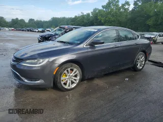 2015 Chrysler 200 Limited with VIN 1C3CCCAB9FN502804, listed as a Copart auction lot 59911705 with 176,586 mi miles and Clean title. Bid and sale history available at DreamBid. Image 1.