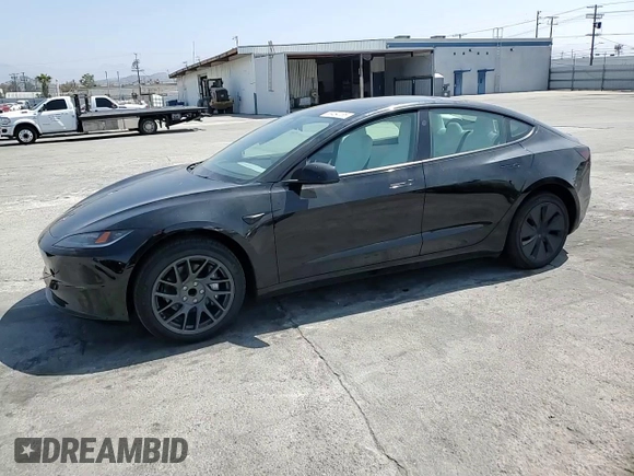 2025 Tesla Model 3 Long Range with VIN 5YJ3E1EA8SF918928, listed as a Copart auction lot 53454155 with 2,061 mi miles and Salvage title. Bid and sale history available at DreamBid. Image 13.