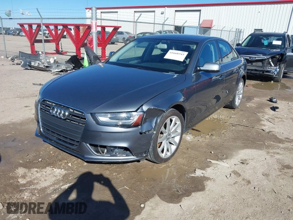 2013 Audi A4 Premium Plus z VIN WAUEFAFL6DN016897, wystawiony jako IAAI lot #41668343 z przebiegiem 97 840 mil mil oraz . Historia ofert i sprzedaży dostępna na DreamBid. Obrazek 17.