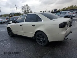 2007 Audi A4 2.0T with VIN WAUAF78E87A030196, listed as a Copart auction lot 78705774 with 164,854 mi miles and Salvage Title. Bid and sale history available at carsss.com. Image 2.