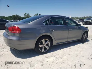 2013 Volkswagen Passat SE with VIN 1VWBP7A33DC093815, listed as a Copart auction lot 58043715 with 120,893 mi miles and Salvage title. Bid and sale history available at DreamBid. Image 3.