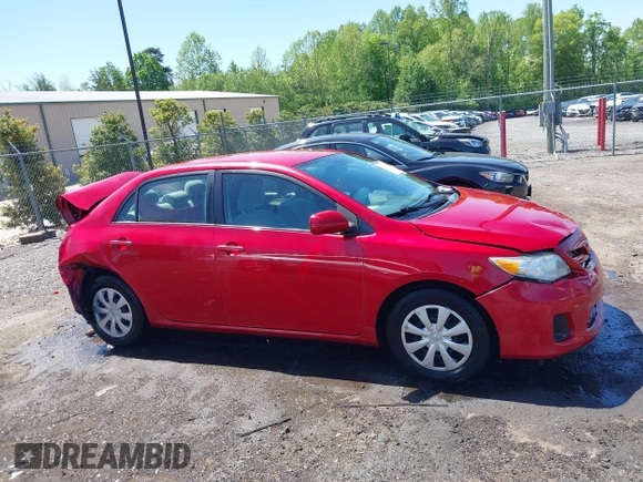 2011 Toyota Corolla L with VIN 2T1BU4EE7BC650736, listed as a IAAI auction lot 42136302 with 163,714 mi miles and . Bid and sale history available at DreamBid. Image 14.