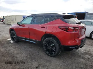 2022 Chevrolet Blazer RS with VIN 3GNKBERS7NS136492, listed as a Copart auction lot 58166205 with Not provided miles and Non repairable. Bid and sale history available at DreamBid. Image 2.