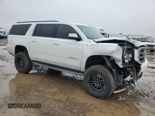 2018 GMC Yukon XL SLT with VIN 1GKS2GKC5JR345741, listed as a Copart auction lot 42585015 with 135,204 mi miles and Salvage Title. Bid and sale history available at carsss.com. Image 4.