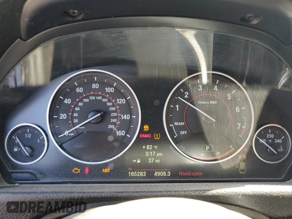 2015 BMW 4 Series 428i with VIN WBA4A5C5XFD410290, listed as a Copart auction lot 49067335 with 165,283 mi miles and Clean Title. Bid and sale history available at DreamBid. Image 9.