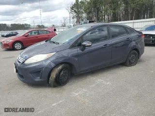 2013 Ford Fiesta SE with VIN 3FADP4BJ2DM194498, listed as a Copart auction lot 47851555 with 155,813 mi miles and Salvage Title. Bid and sale history available at carsss.com. Image 1.