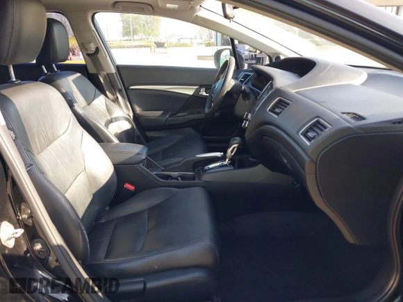 2015 Honda Civic Sedan EX-L with VIN 2HGFB2F93FH555021, listed as a IAAI auction lot 41904781 with 151,982 mi miles. Bid and sale history available at carsss.com. Image 5.