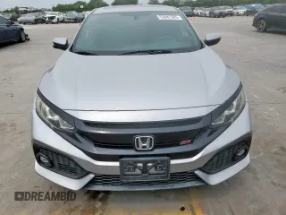 2017 Honda Civic Sedan Si with VIN 2HGFC1E51HH705216, listed as a Copart auction lot 53082385 with 77,093 mi miles and Salvage Title. Bid and sale history available at carsss.com. Image 6.