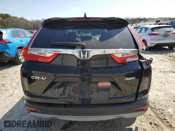 2017 Honda CR-V EX-L with VIN 2HKRW2H85HH630445, listed as a Copart auction lot 47944955 with 125,800 mi miles and Salvage Title. Bid and sale history available at carsss.com. Image 6.
