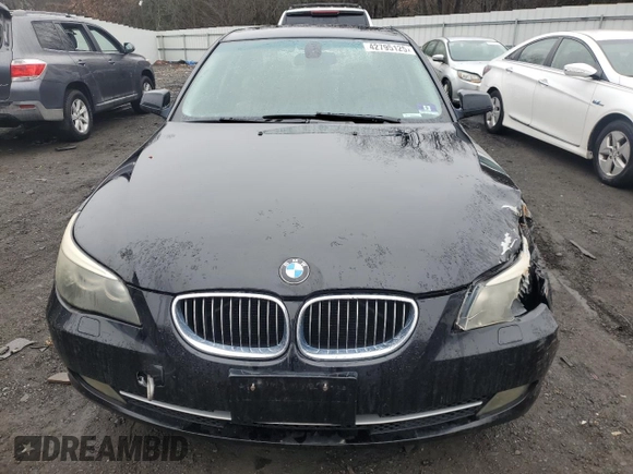 2010 BMW 5 Series 528i with VIN WBANU5C5XAC364163, listed as a Copart auction lot 42795125 with 146,822 mi miles and Salvage Title. Bid and sale history available at DreamBid. Image 5.
