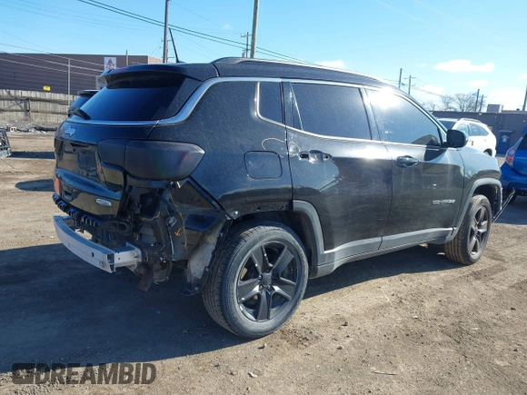 2022 Jeep Compass Latitude with VIN 3C4NJDBB4NT134481, listed as a IAAI auction lot 41973387 with 97,533 mi miles and . Bid and sale history available at DreamBid. Image 4.