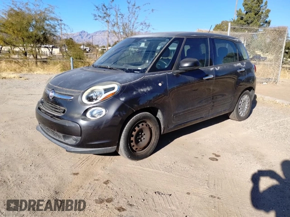 2014 FIAT 500L Pop z VIN ZFBCFAAH1EZ000178, wystawiony jako Copart lot #89201995 z przebiegiem 48 071 mil mil oraz Czysty tytuł • Clean title. Historia ofert i sprzedaży dostępna na DreamBid. Obrazek 2.