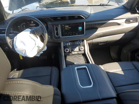2024 GMC Yukon Denali with VIN 1GKS2DKL5RR245617, listed as a Copart auction lot 46520455 with 10,631 mi miles and Salvage Title. Bid and sale history available at carsss.com. Image 8.