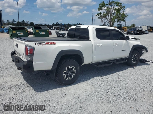 2021 Toyota Tacoma 4WD SR5 with VIN 3TYDZ5BNXMT001810, listed as a Copart auction lot 50374645 with 38,362 mi miles and Non Repairable. Bid and sale history available at carsss.com. Image 3.