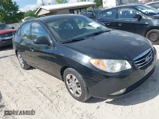 2010 Hyundai Elantra GLS with VIN KMHDU4AD8AU176976, listed as a IAAI auction lot 42044034 with 185,555 mi miles. Bid and sale history available at carsss.com. Image 1.