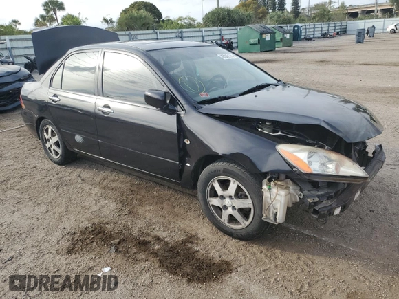 2006 Mitsubishi Lancer ES with VIN JA3AJ26E86U068501, listed as a Copart auction lot 43342174 with 146,621 mi miles and Salvage Title. Bid and sale history available at carsss.com. Image 4.