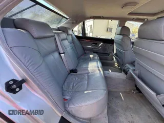 2000 BMW 7 Series 740iL with VIN WBAGH8346YDP07884, listed as a Copart auction lot 46376535 with 165,505 mi miles and Clean Title. Bid and sale history available at carsss.com. Image 6.