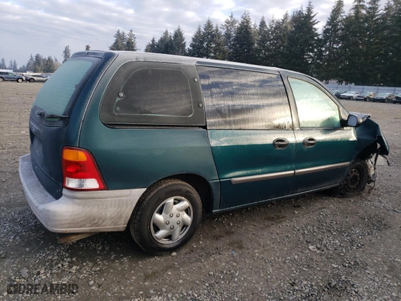 2000 Ford Windstar Cargo Van with VIN 2FTZA5445YBC69930, listed as a Copart auction lot 44618905 with NaN miles and Salvage Title. Bid and sale history available at carsss.com. Image 3.