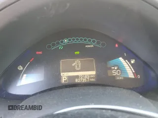 2016 Nissan LEAF SL with VIN 1N4BZ0CP4GC300324, listed as a Copart auction lot 45013095 with 72,183 mi miles and Clean Title. Bid and sale history available at carsss.com. Image 9.