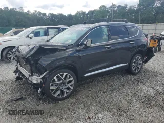2022 Hyundai Santa Fe Calligraphy with VIN 5NMS54AL6NH440760, listed as a Copart auction lot 55591235 with Not provided miles and Salvage title. Bid and sale history available at DreamBid. Image 1.