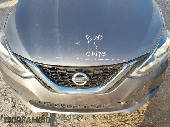 2018 Nissan Sentra SV with VIN 3N1AB7AP3JY269462, listed as a IAAI auction lot 41972631 with 184,694 mi miles. Bid and sale history available at carsss.com. Image 6.