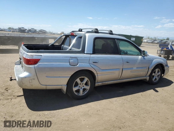2003 Subaru Baja с VIN 4S4BT61C136103498, выставлен на аукционе Copart как лот 60644455 с пробегом 278 904 миль миль и Чистый • Clean title. История ставок и продаж доступна на DreamBid. Изображение 3.