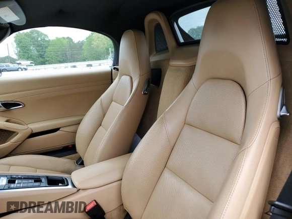 2015 Porsche Boxster with VIN WP0CA2A88FS120121, listed as a Copart auction lot 50591195 with 71,836 mi miles and Salvage title. Bid and sale history available at DreamBid. Image 10.