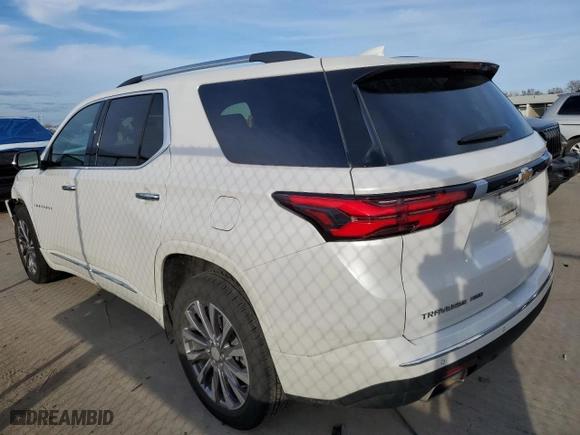 2022 Chevrolet Traverse Premier with VIN 1GNEVKKW9NJ125026, listed as a Copart auction lot 46360055 with 50,505 mi miles and Salvage Title. Bid and sale history available at carsss.com. Image 2.