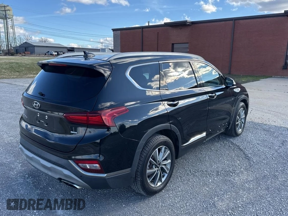 2019 Hyundai Santa Fe Ultimate with VIN 5NMS5CAD9KH008906, listed as a Copart auction lot 41676125 with 176,926 mi miles and Clean Title. Bid and sale history available at carsss.com. Image 4.