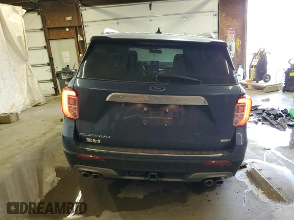 2020 Ford Explorer Platinum с VIN 1FM5K8HC8LGA89398, выставлен на аукционе Copart как лот 62189925 с пробегом 34 082 миль миль и Списание • Salvage title. История ставок и продаж доступна на DreamBid. Изображение 6.