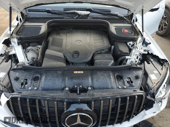 2022 Mercedes-Benz GLS with VIN 4JGFF5KE5NA634979, listed as a Copart auction lot 60974103 with 24,159 mi miles. Bid and sale history available at carsss.com. Image 12.