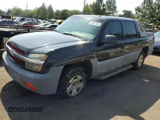 2002 Chevrolet Avalanche with VIN 3GNEK13T02G102710, listed as a Copart auction lot 65681794 with Not Provided miles and Clean Title. Bid and sale history available at carsss.com. Image 1.