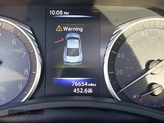 2017 Infiniti Q60 Red Sport 400 with VIN JN1FV7EL1HM700317, listed as a IAAI auction lot 41149036 with 76,654 mi miles and . Bid and sale history available at carsss.com. Image 15.