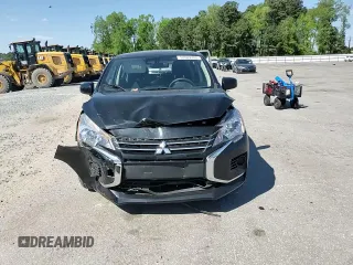 2023 Mitsubishi Mirage ES z VIN ML32AUHJ5PH000570, wystawiony jako Copart lot #53582405 z przebiegiem 7 858 mil mil oraz Szkoda całkowita • Salvage title. Historia ofert i sprzedaży dostępna na DreamBid. Obrazek 11.
