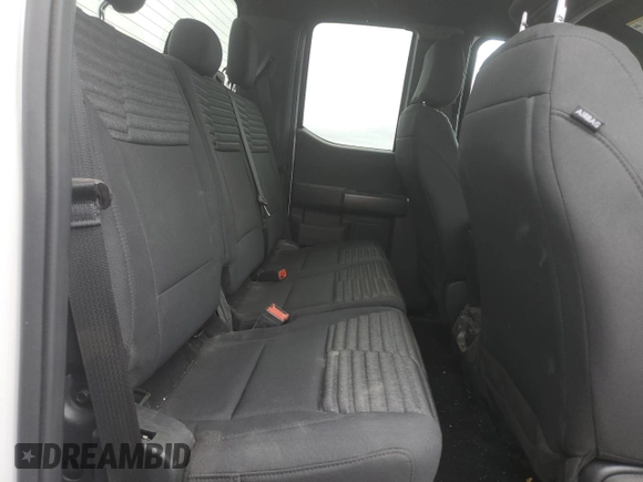 2023 Ford F-150 XL with VIN 1FTEX1EP9PKG19692, listed as a Copart auction lot 55989675 with 26,778 mi miles and Salvage title. Bid and sale history available at DreamBid. Image 10.