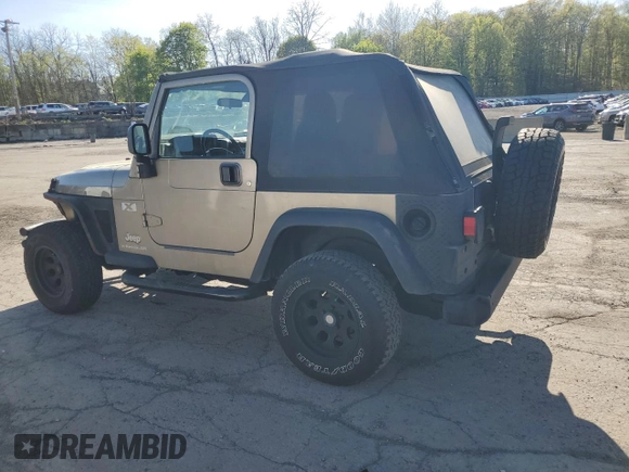 2003 Jeep Wrangler X with VIN 1J4FA39S93P318332, listed as a Copart auction lot 54918995 with 201,465 mi miles and Clean Title. Bid and sale history available at carsss.com. Image 2.