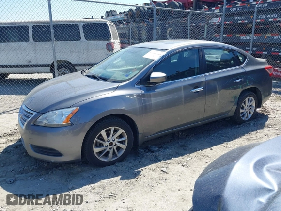 2015 Nissan Sentra SR with VIN 3N1AB7AP8FY289066, listed as a IAAI auction lot 41863681 with 206,726 mi miles and . Bid and sale history available at DreamBid. Image 2.