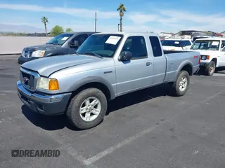 2005 Ford Ranger XLT z VIN 1FTZR45E65PA17621, wystawiony jako IAAI lot #42236835 z przebiegiem 270 409 mil mil oraz . Historia ofert i sprzedaży dostępna na DreamBid. Obrazek 2.
