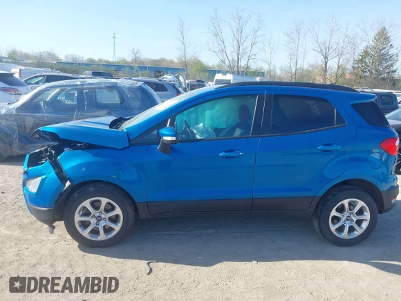 2019 Ford EcoSport SE with VIN MAJ3S2GE9KC280576, listed as a IAAI auction lot 42103070 with 50,018 mi miles and . Bid and sale history available at DreamBid. Image 14.