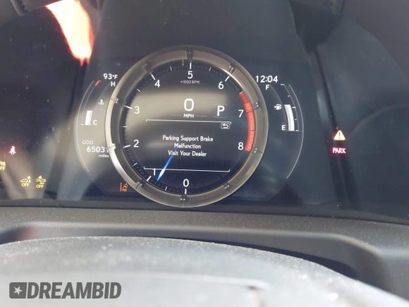 2020 Lexus ES 350 F Sport with VIN 58AGZ1B18LU058424, listed as a IAAI auction lot 42749479 with 65,031 mi miles and . Bid and sale history available at DreamBid. Image 7.